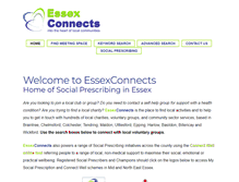 Tablet Screenshot of essexconnects.org.uk
